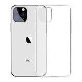 Силиконовый чехол Baseus Simple Series (ARAPIPH65S-02) для iPhone 11 Pro Max (Прозрачный)