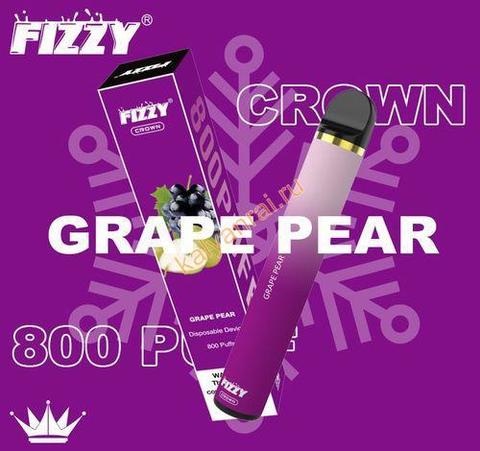 Fizzy Crown 800 затяжек - Виноград Груша