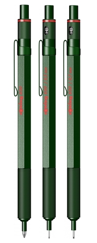 Набор Rotring 600 Green из шариковой ручки и карандашей 0,5 mm; 0,7 mm (R600_Set_Green)