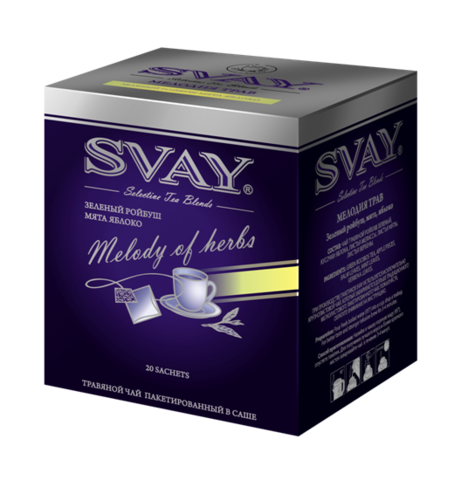 Чай Svay Melody of herbs (Мелодия трав) в саше (20 саше по 2 гр.)