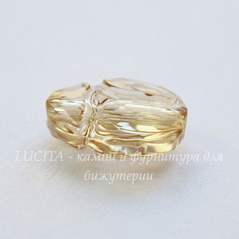 5728 Бусина Скарабей Сваровски Crystal Golden Shadow 12 мм