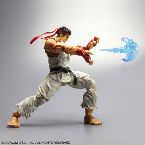 Уличный боец фигурка Рей (копия) — Super Street Fighter Ryu Play Arts Kai (copy)