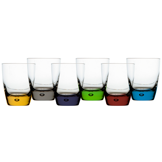 Non-slip ecozen water glass – party – 6 pcs Marine Business