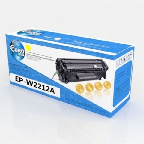 Картридж лазерный цветной EuroPrint 207A W2212A желтый (yellow), с чипом, до 1250 стр. - купить в компании MAKtorg