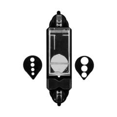 Кондуктор для сверления ПРАКТИКА от 4 до 35 мм, для алмазных коронок, с емкостью для охлаж (247-033)