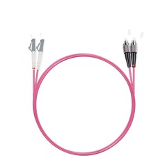 Патч Корд Оптоволоконный FC/UPC-LC/UPC MM OM4 50/125 Duplex 3.0мм 1 м