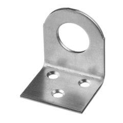 ЗУБР ПР-2.0, 75 x 40 x 2 мм, угловая проушина для навесных замков (31039-75) (20 штук)