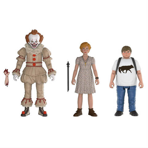 Комплект фигурок ОНО || Funko IT Action Figure 3 Pack - Pennywise, Beverly, Ben