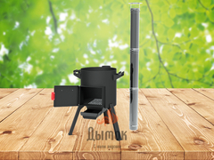 Печь для казана на 12 литров: Берель 400 NEW