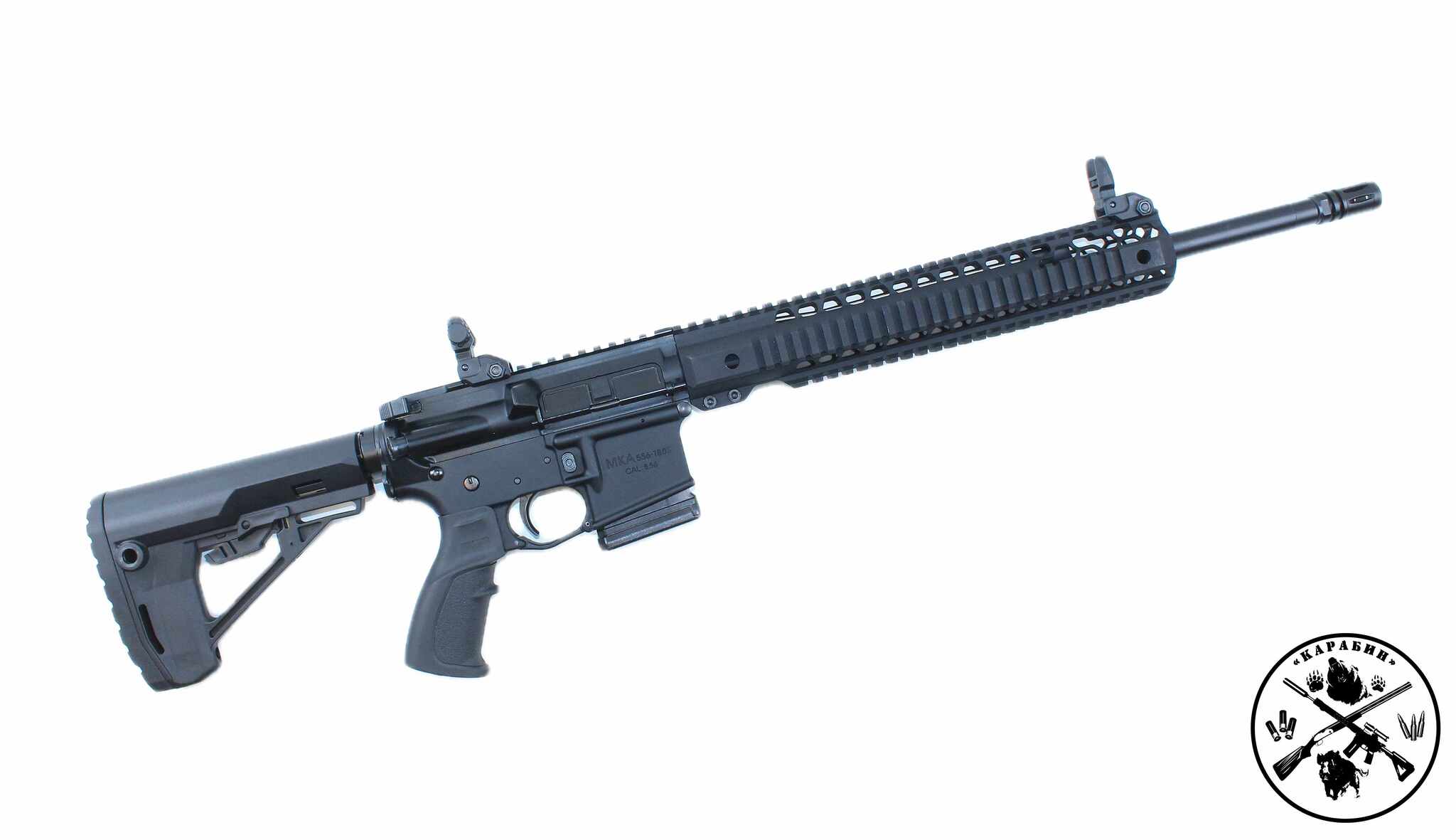 Карабин MKA 556-180S, 5.56х45, 2 магазина, плс.кейс, 18
