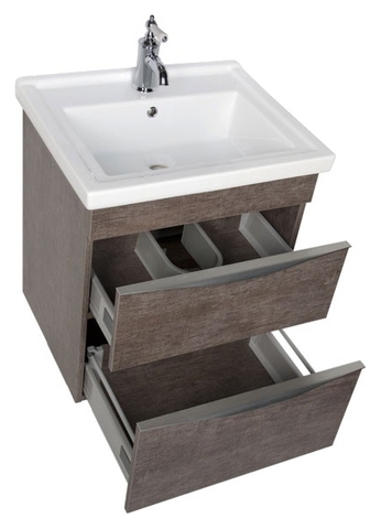 Aquanet 183000 Компл.3 - Тумба Эвора 60 цв.дуб антик (183000)