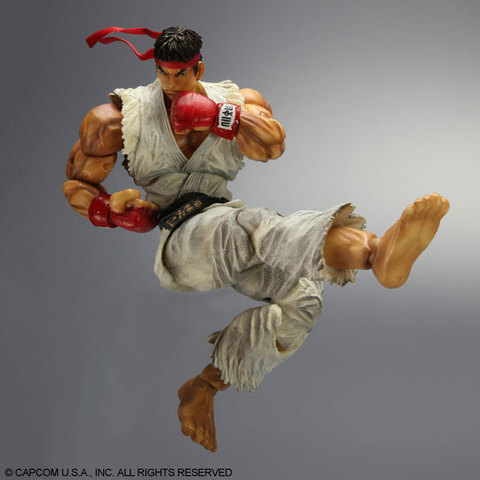 Уличный боец фигурка Рей (копия) — Super Street Fighter Ryu Play Arts Kai (copy)