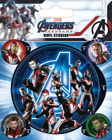 Набор стикеров «Мстители: Финал» (Avengers: Endgame)