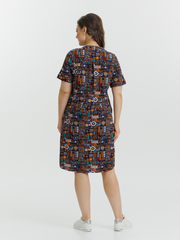 4630 Туника на пуговицах