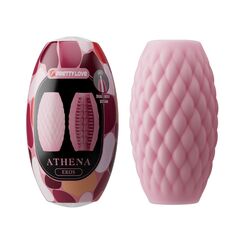 Розовый нереалистичный мастурбатор Athena - 