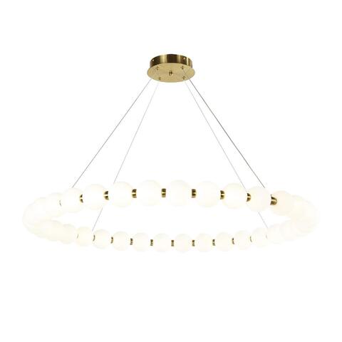 Подвесная светодиодная люстра люстра Favourite Gubbare 4014-10P