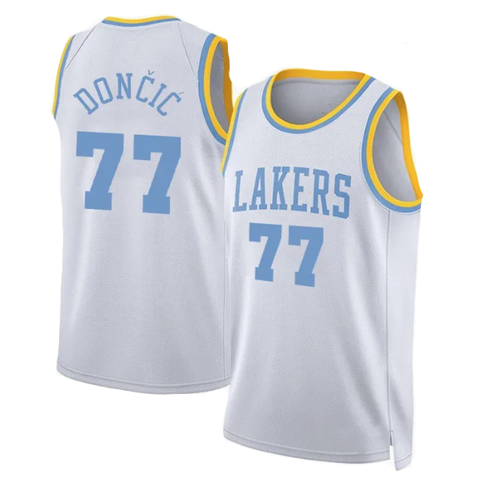 Баскетбольная майка Swingman NBA 'Lakers Doncic 77' 
