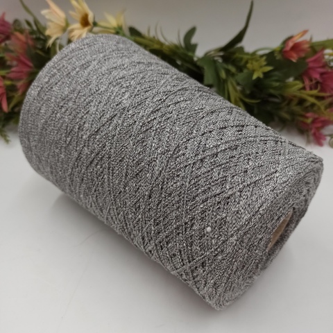 Ipanema Pecci Filati 100% шелк 600м/100гр Серый меланж