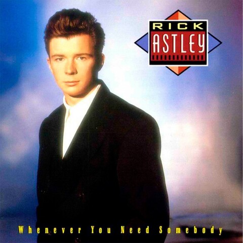 Виниловая пластинка. Rick Astley - Whenever You Need Somebody