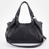 Сумка Саломея 304 гладкий черный