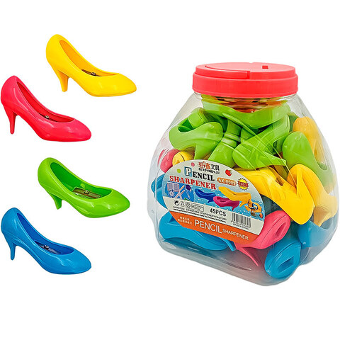 Точилка (Туфелька) SHARPENER 1кор*36бл*45шт, 5г