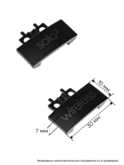 Металлический крепеж Beats Solo 3.0 (Черный Матовый)