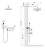 Timo Saona SX-2348/13SM Душевая система встроенная, никель