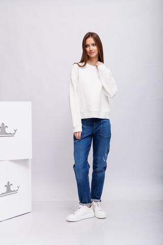 Marc Cain Sports Свитшот с объемными звёздами