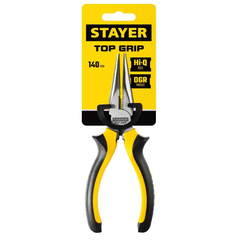 STAYER TOPGrip, 160 мм, тонкогубцы (2205-3-16)