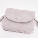 Сумка Саломея 428 итальянский светло-серый