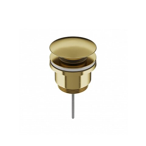 Ceramica Nova 70003BG Донный клапан универсальный Ceramicanova 70003BG с системой клик - клак латунь брашированное золото PVD