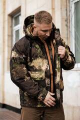 Демисезонная куртка мужская для Off-Road Remington Сrush Multicolor на remingtonn.ru