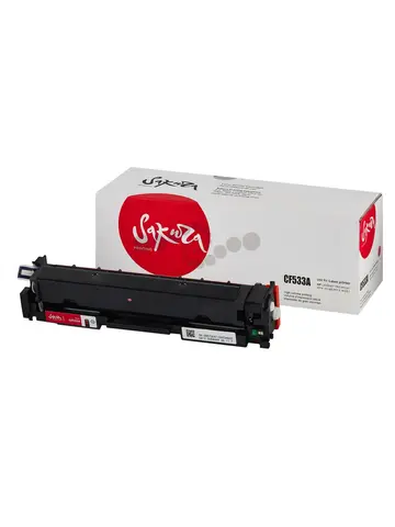 Картридж Sakura CF533A (205A) для HP, пурпурный, 900 к.