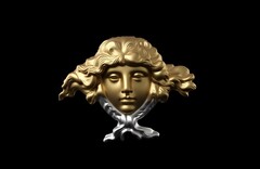 Силиконовый молд Маскарон №2030