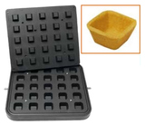 Форма для тарталетницы Kocateq DHTartmatic Plate 37 (квадратные, верхний 40х40 мм, нижний 28х28 мм, 25 шт.)