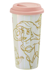 Кружка керамическая Funko Disney Little Mermaid Pearl Anniversary Mermazing Lidded Mug