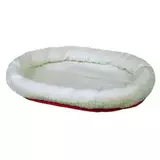 Лежак для кошек нейлон мех красный Trixie 47х38см