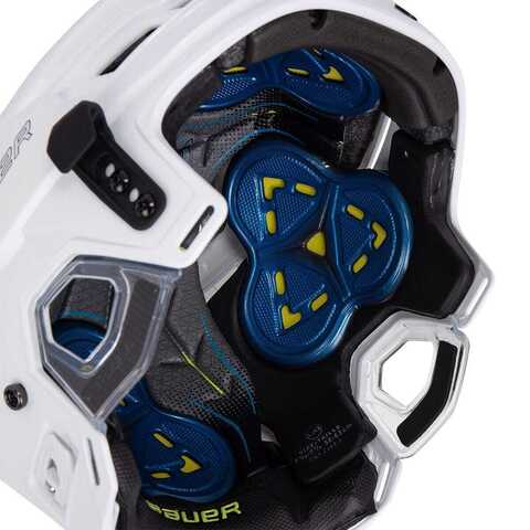 Шлем с маской BAUER RE-AKT 150 L белый