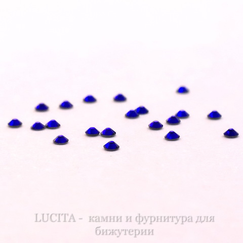 2058 Стразы Сваровски холодной фиксации Cobalt ss 5 (1,8-1,9 мм), 20 штук (WP_20140814_14_03_13_Pro)