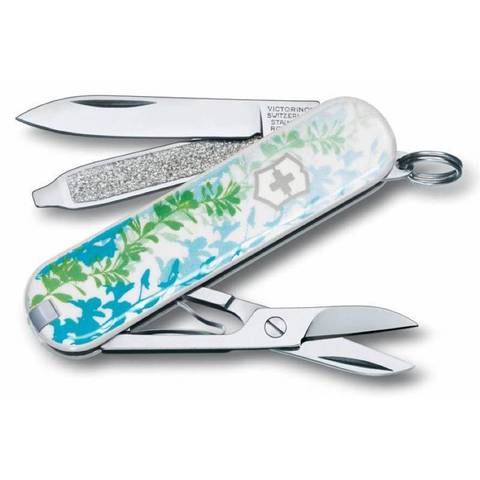 Нож-брелок Victorinox Classic Breeze of Nature (0.6223.L1105) лимитированное издание 2011 г.