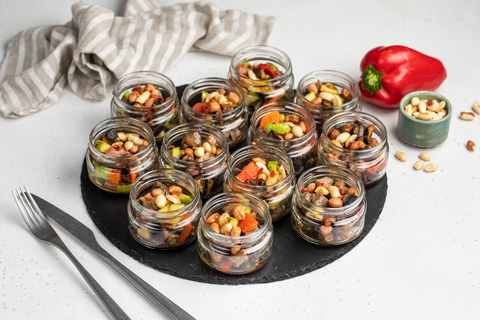 Гриль салат с говядиной, 12 шт.