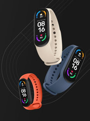 Умный браслет Xiaomi Mi Band 6 Black (черный)