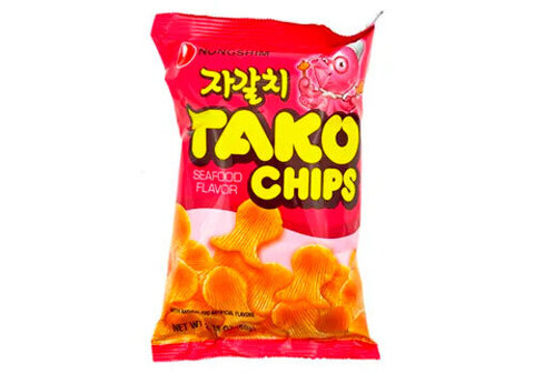 Чипсы Nongshim со вкусом осьминога, 60г