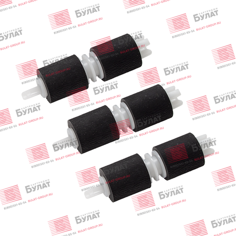 Комплект роликов захвата бумаги БУЛАТ m-Line 059K59240, 059K69800, 059K69802, 059K69801, 059K69803, 859K26810 (лоток 1,2) для Xerox WC 5632, 5645, 5840, AL B8045 (упак. 3 шт.)