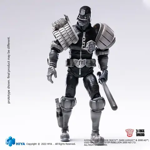 Фигурка Судья Дредд комикс масштаб 1/18 Hiya Toys