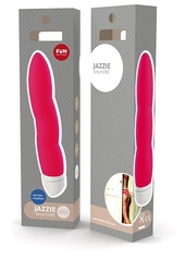 Розовый вибратор JAZZIE - 17,8 см.