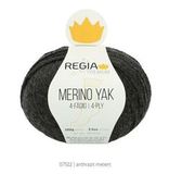 Пряжа Schachenmayr Regia Merino Yak 07512 антрацит