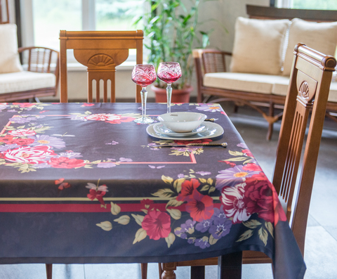 Скатерть 140x180 Blonder Home Gloria фиолетовая