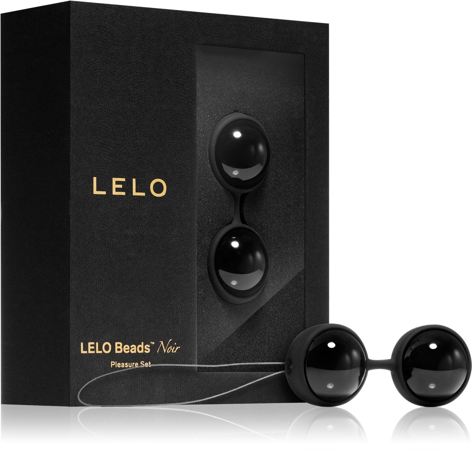 Lelo шарики гейши Luna Beads Noir купить в Москве | Доставка по России.