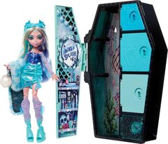 Кукла Лагуна Блю Monster High со шкафчиком для нарядов, 19 сюрпризов